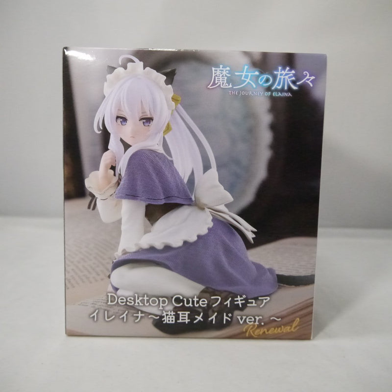 【中古】【未開封】イレイナ 「魔女の旅々」 Desktop Cute フィギュア イレイナ〜猫耳メイドver.〜Renewal＜フィギュア＞（代引き不可）6547