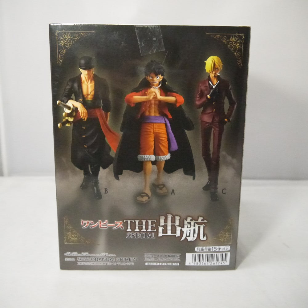 中古】【未開封】サンジ 「ワンピース」 THE出航-SANJI-＜フィギュア＞（代引き不可）6547