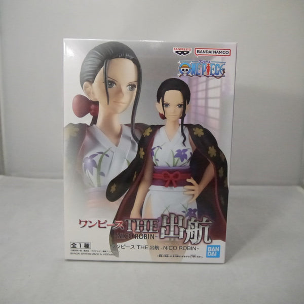 【中古】【未開封】ニコ・ロビン 「ワンピース」 THE出航-NICO ROBIN-＜フィギュア＞（代引き不可）6547