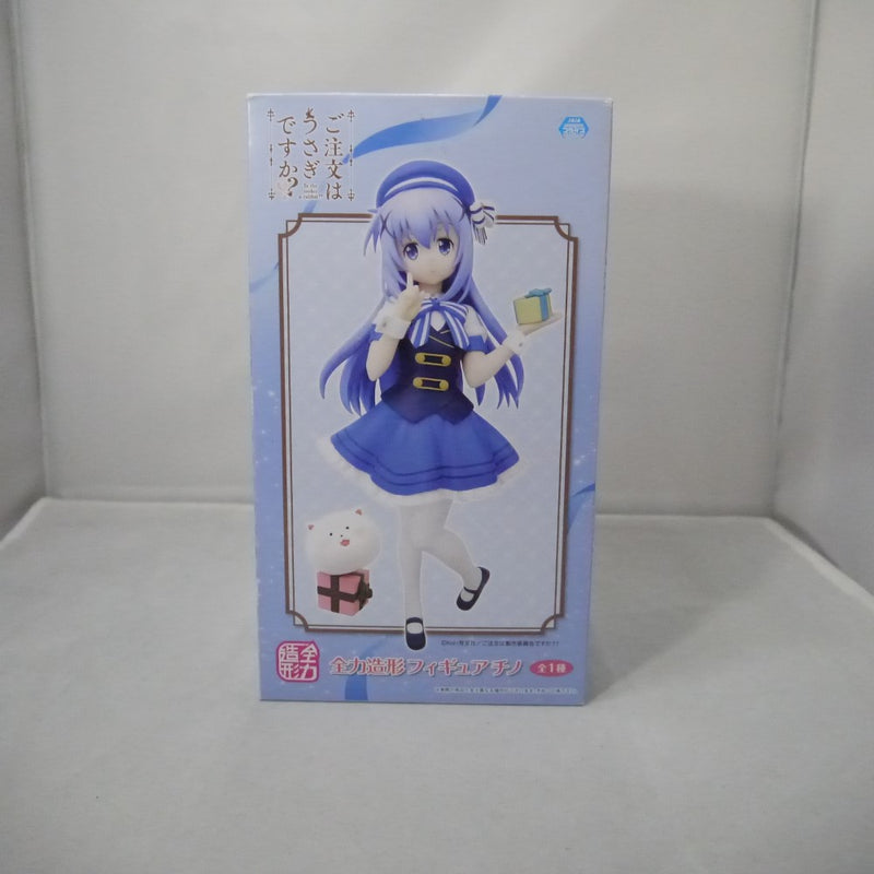 【中古】【未開封】チノ＆ティッピー 「ご注文はうさぎですか??」 全力造形 フィギュア ”チノ”＜フィギュア＞（代引き不可）6547