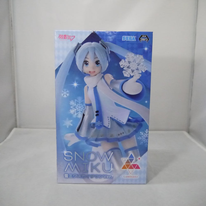 【中古】【未開封】雪ミク 「キャラクターボーカルシリーズ01 初音ミク」 Luminasta“SNOW MIKU”〜雪ミクスカイタウンVer.〜＜フィギュア＞（代引き不可）6547