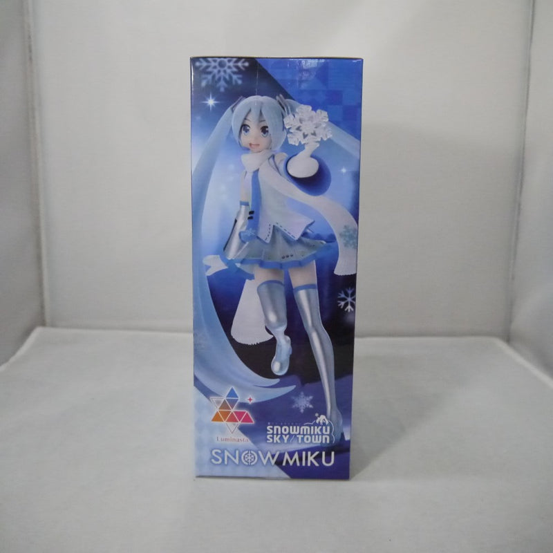 【中古】【未開封】雪ミク 「キャラクターボーカルシリーズ01 初音ミク」 Luminasta“SNOW MIKU”〜雪ミクスカイタウンVer.〜＜フィギュア＞（代引き不可）6547