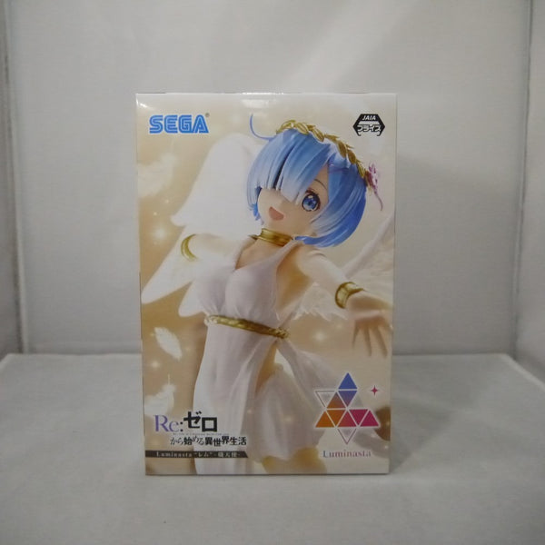 【中古】【未開封】レム 「Re：ゼロから始める異世界生活」 Luminasta“レム”-熾天使-＜フィギュア＞（代引き不可）6547