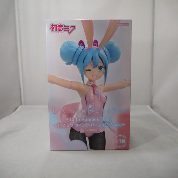 【中古】【未開封】初音ミク 「キャラクター・ボーカル・シリーズ 01 初音ミク」 BiCute Bunnies Figure -初音ミク ウィンク・パールピンクver.-＜フィギュア＞（代引き不可）6547