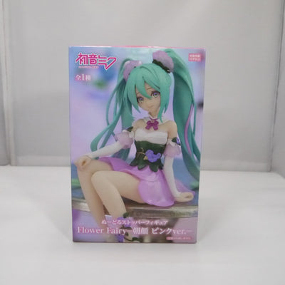 【中古】【未開封】初音ミク 「VOCALOID」 ぬーどるストッパーフィギュア Flower Fairy-朝顔 ピンクver.-＜フィ...