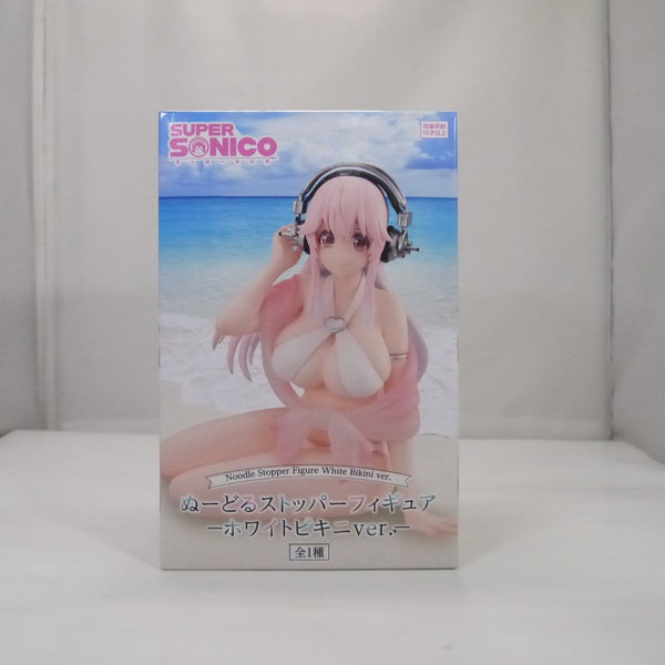【中古】【未開封】「すーぱーそに子」 ぬーどるストッパーフィギュア-ホワイトビキニver.-＜フィギュア＞（代引き不可）6547