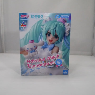 【中古】【未開封】初音ミク×シナモロール 「初音ミクシリーズ」 Luminasta“初音ミク×シナモロール”ホワイトドレスVer.＜フ...