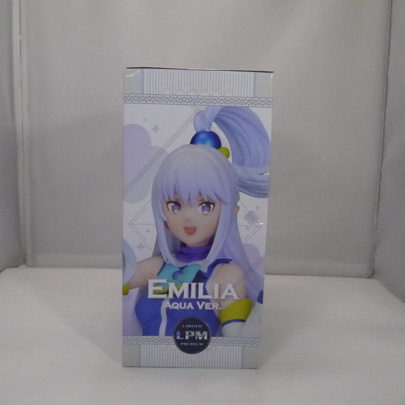 【中古】【未開封】エミリア(アクアVer) 「Re：ゼロから始める異世界生活」 リミテッドプレミアムフィギュア”エ＜フィギュア＞（代引き不可）6547
