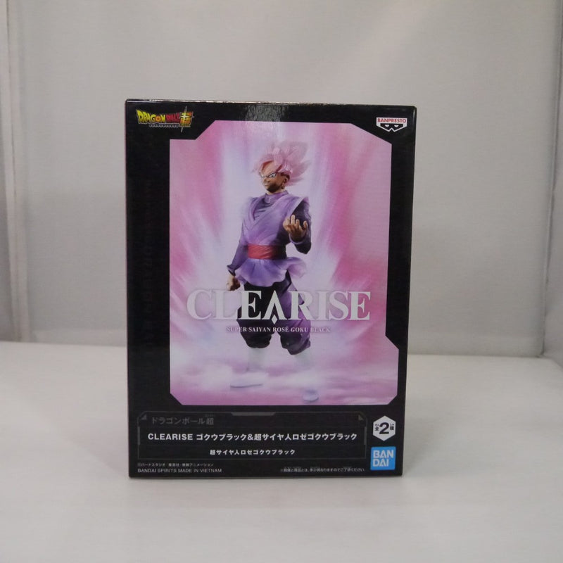 【中古】【未開封】「ドラゴンボール超」 CLEARISE 超サイヤ人ロゼゴクウブラック＜フィギュア＞（代引き不可）6547