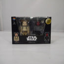 【中古】【未開封】31.クワイ=ガン・ジン＆ダース・モール 100% 2体セット 「Happyくじ STAR WARS BE＠RBRIC」ペアボックス賞＜フィギュア＞（代引き不可）6547