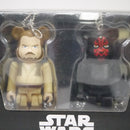 【中古】【未開封】31.クワイ=ガン・ジン＆ダース・モール 100% 2体セット 「Happyくじ STAR WARS BE＠RBRIC」ペアボックス賞＜フィギュア＞（代引き不可）6547