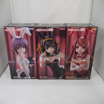 【中古】【未開封】【セット】「涼宮ハルヒの憂鬱」 BiCute Bunnies Figure 涼宮ハルヒ/長門有希/朝比奈みくる＜フィ...