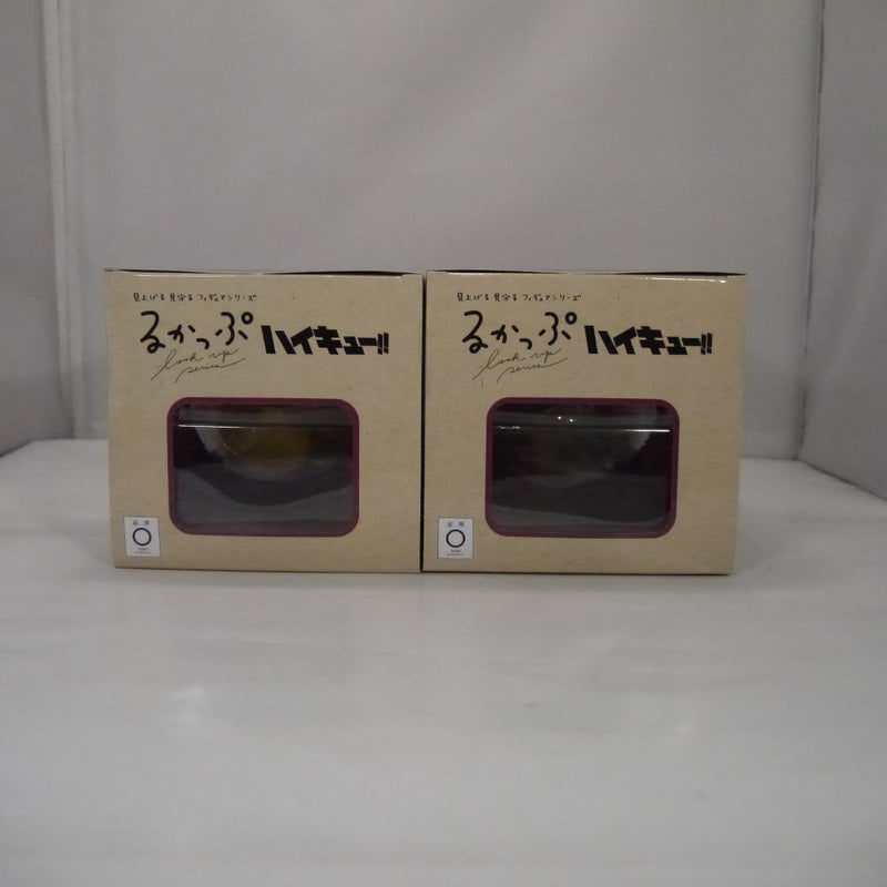 【中古】【未開封】るかっぷ 宮侑＆宮治 ユニフォームVer.セット 限定座布団つき 「ハイキュー!!」＜フィギュア＞（代引き不可）6547