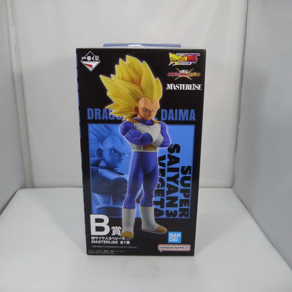 【中古】【未開封】超サイヤ人3ベジータ 「一番くじ ドラゴンボール VSオムニバスCROSS」 MASTERLISE B賞＜フィギュア＞（代引き不可）6547