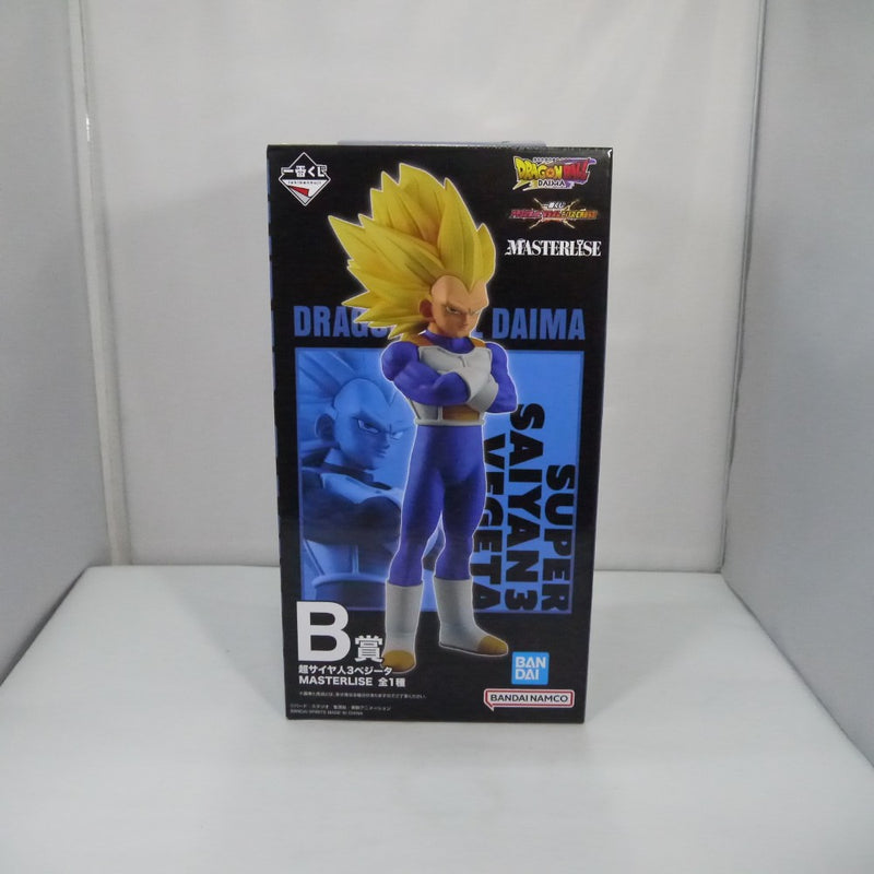 【中古】【未開封】超サイヤ人3ベジータ 「一番くじ ドラゴンボール VSオムニバスCROSS」 MASTERLISE B賞＜フィギュア＞（代引き不可）6547