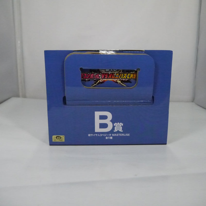 【中古】【未開封】超サイヤ人3ベジータ 「一番くじ ドラゴンボール VSオムニバスCROSS」 MASTERLISE B賞＜フィギュア＞（代引き不可）6547