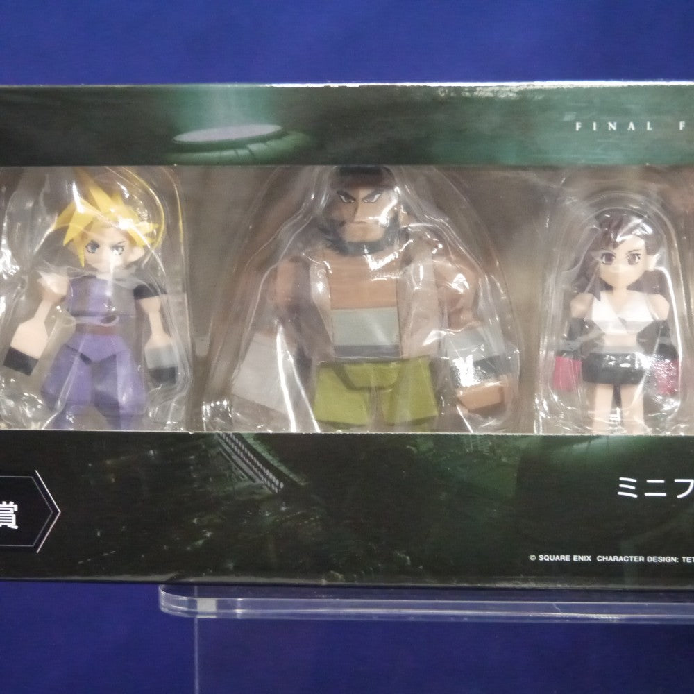 ファイナルファンタジー VII ミニフィギュアセット 中古】【未開封】ミニフィギュア 7体セット 「ファイナル