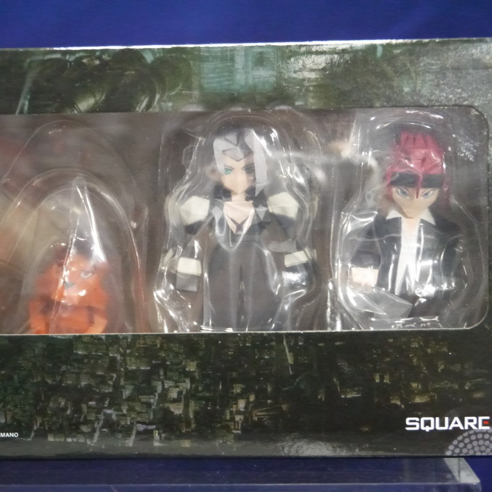 ファイナルファンタジー VII ミニフィギュアセット 中古】【未開封】ミニフィギュア 7体セット 「ファイナル