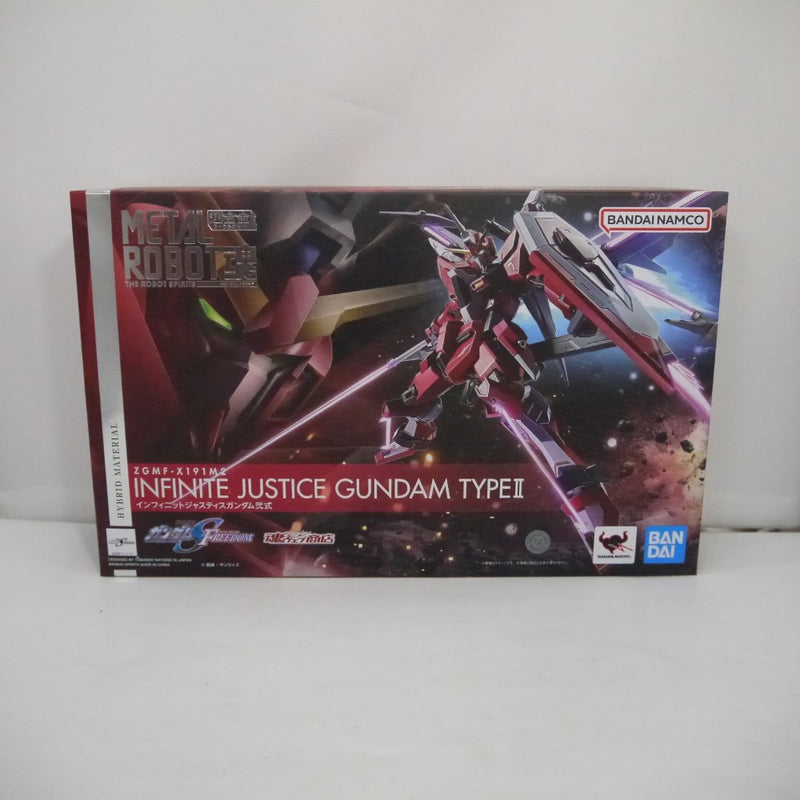 【中古】【未組立】METAL ROBOT魂 ＜SIDE MS＞ インフィニットジャスティスガンダム弐式 「機動戦士ガンダムSEED FREEDOM」＜フィギュア＞（代引き不可）6547
