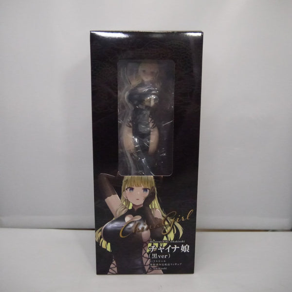 【中古】【未開封】チャイナ娘(黒ver) illustrated by oekakizuki 1/7 PMMA製塗装済み完成品＜フィギュア＞（代引き不可）6547