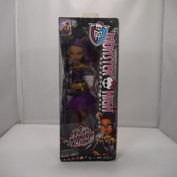 【中古】【未開封】狼人間の娘 クラウディーン・ウルフ 「モンスター・ハイ」 ブラックカーペットシリーズ＜おもちゃ＞（代引き不可）6547