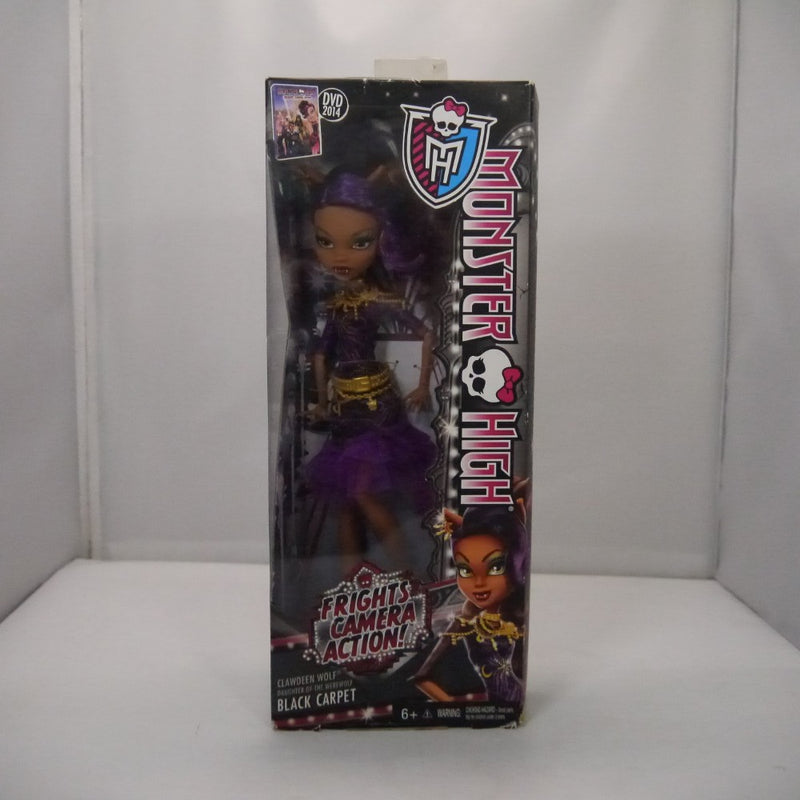 【中古】【未開封】狼人間の娘 クラウディーン・ウルフ 「モンスター・ハイ」 ブラックカーペットシリーズ＜おもちゃ＞（代引き不可）6547