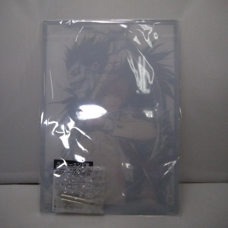 【中古】【未開封】夜神月＆リューク A4アクリルパネル 「DEATH NOTE ラッキー缶バッジBOX」 ラッキーエンド賞＜コレクターズアイテム＞（代引き不可）6547