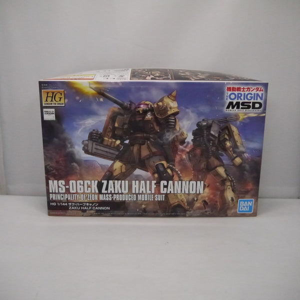 【中古】【未組立】1/144 HG MS-06JK ザク・ハーフキャノン 「機動戦士ガンダム THE ORIGIN MSD」＜プラモデル＞（代引き不可）6547