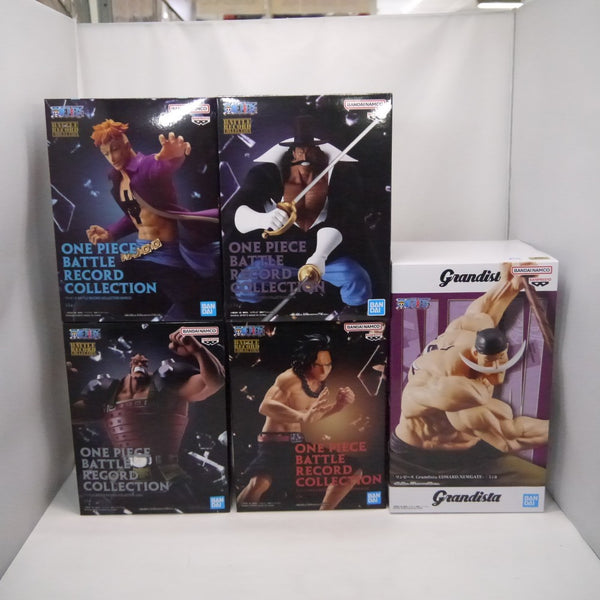【中古】【未開封】【セット】ワンピース 白ひげ海賊団５体セット＜フィギュア＞（代引き不可）6547