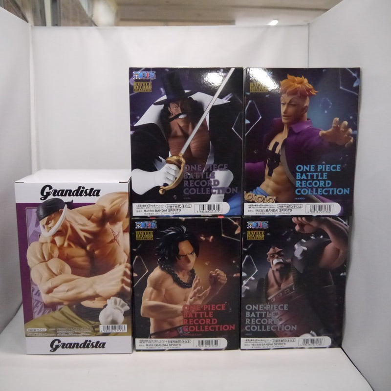 【中古】【未開封】【セット】ワンピース 白ひげ海賊団５体セット＜フィギュア＞（代引き不可）6547