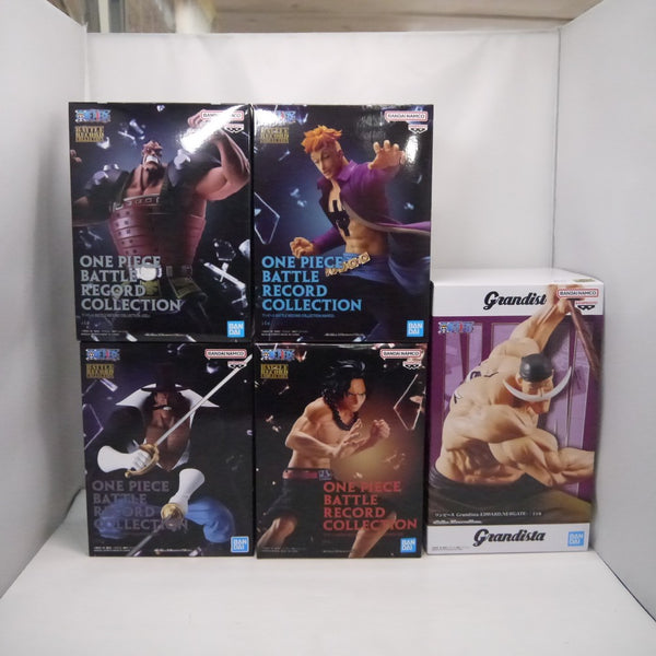 【中古】【未開封】【セット】ワンピース 白ひげ海賊団５体セット＜フィギュア＞（代引き不可）6547