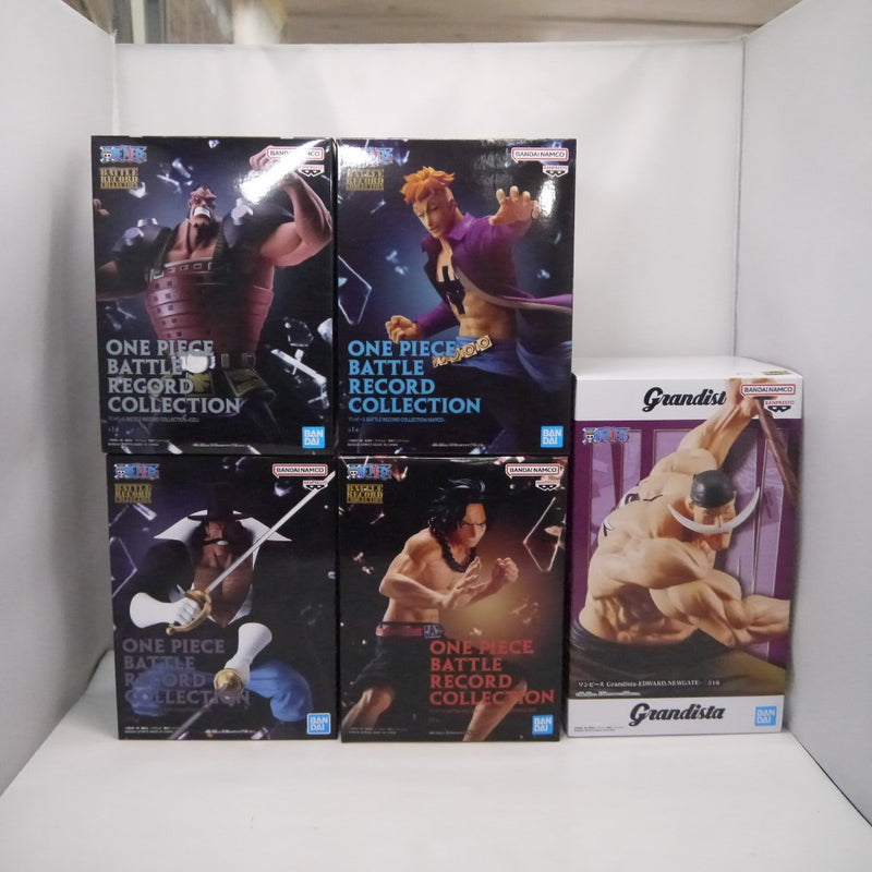 【中古】【未開封】【セット】ワンピース 白ひげ海賊団５体セット＜フィギュア＞（代引き不可）6547