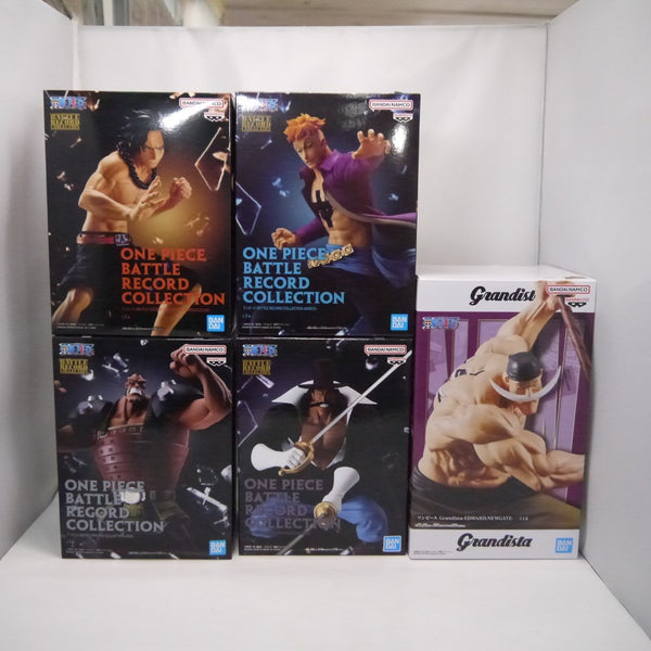 【中古】【未開封】【セット】ワンピース 白ひげ海賊団５体セット＜フィギュア＞（代引き不可）6547