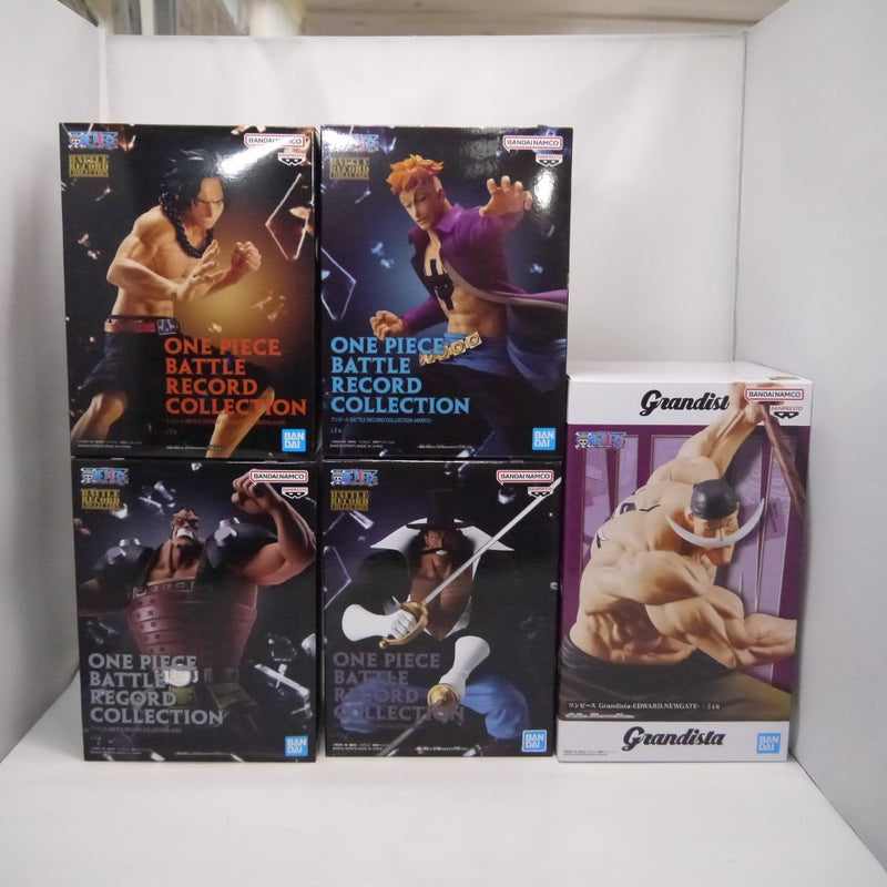 【中古】【未開封】【セット】ワンピース 白ひげ海賊団５体セット＜フィギュア＞（代引き不可）6547
