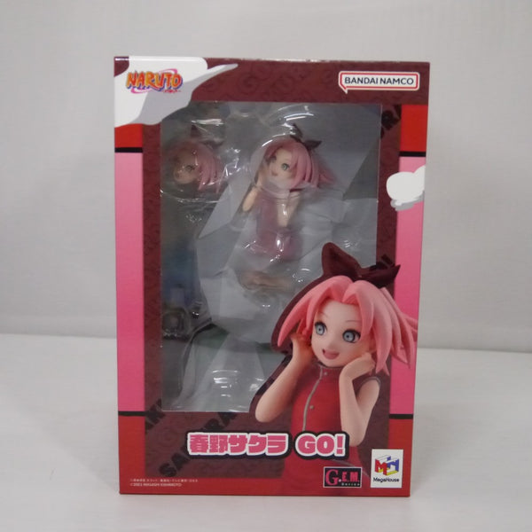 【中古】【未開封】G.E.M.NARUTO ナルト 春野サクラGO！＜フィギュア＞（代引き不可）6547