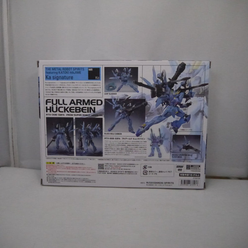 【中古】【開封品】METAL ROBOT魂(Ka signature) ＜SIDE OG＞ フルアームド・ヒュッケバイン 「スーパーロボット大戦DD」＜フィギュア＞（代引き不可）6547