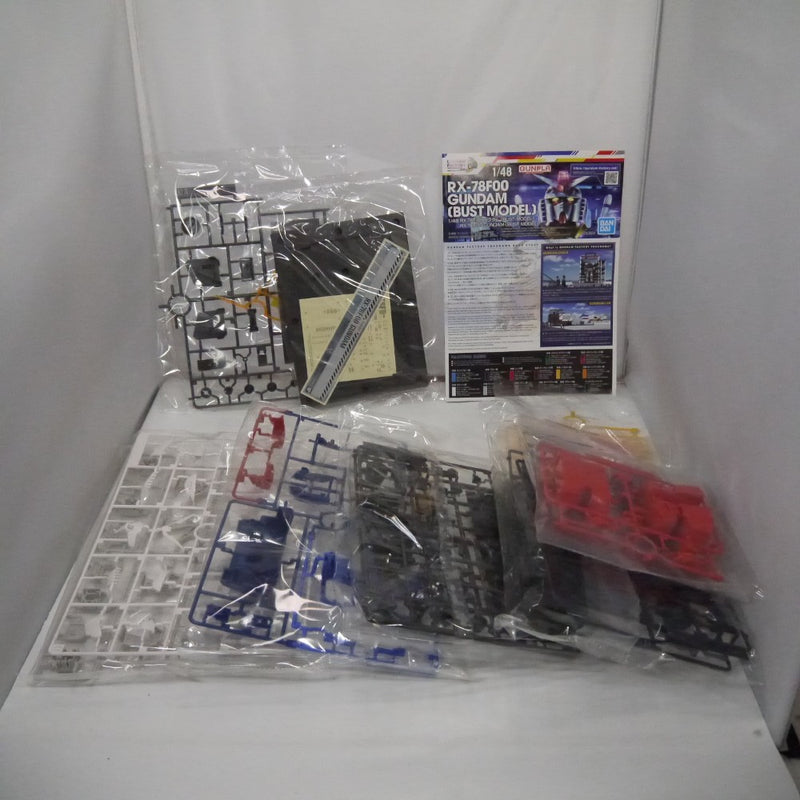 【中古】【未組立】1/48 RX-78F00 ガンダム [BUST MODEL] 「機動戦士ガンダム」 GUNDAM FACTORY YOKOHAMA限定 [5060604]＜プラモデル＞（代引き不可）6547