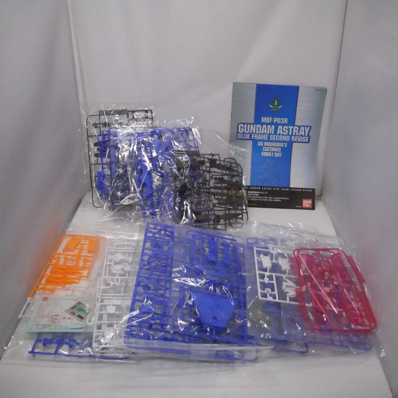【中古】【未組立】1/100 MG ガンダムアストレイブルーフレーム セカンドリバイ 「機動戦士ガンダムSEED VS ASTRSY」＜プラモデル＞（代引き不可）6547