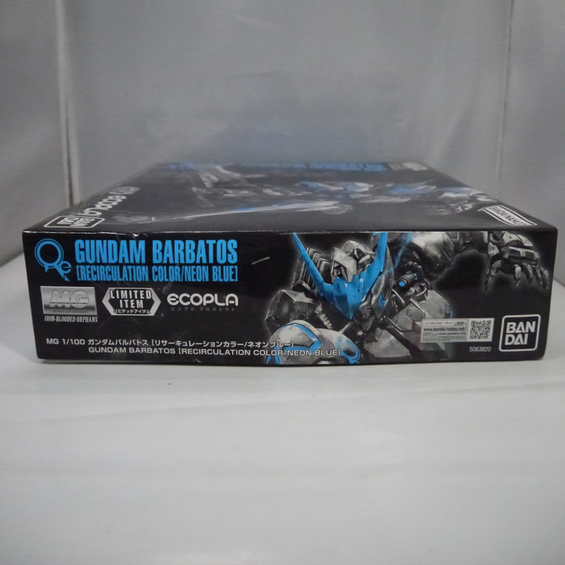 【中古】【未組立】1/100 MG ASW-G-08 ガンダムバルバトス[リサーキュレーションカラー/ネオンブルー] 機動戦士ガンダム＜プラモデル＞（代引き不可）6547