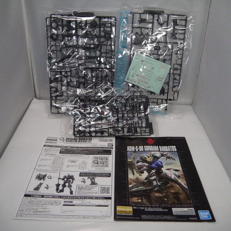 【中古】【未組立】1/100 MG ASW-G-08 ガンダムバルバトス[リサーキュレーションカラー/ネオンブルー] 機動戦士ガンダム＜プラモデル＞（代引き不可）6547