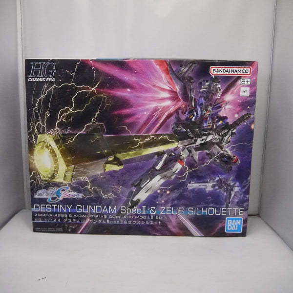 【中古】【未組立】1/144 HG デスティニーガンダムSpecII＆ゼウスシルエット 「機動戦士ガンダムSEED FREEDOM」 [5067428]＜プラモデル＞（代引き不可）6547