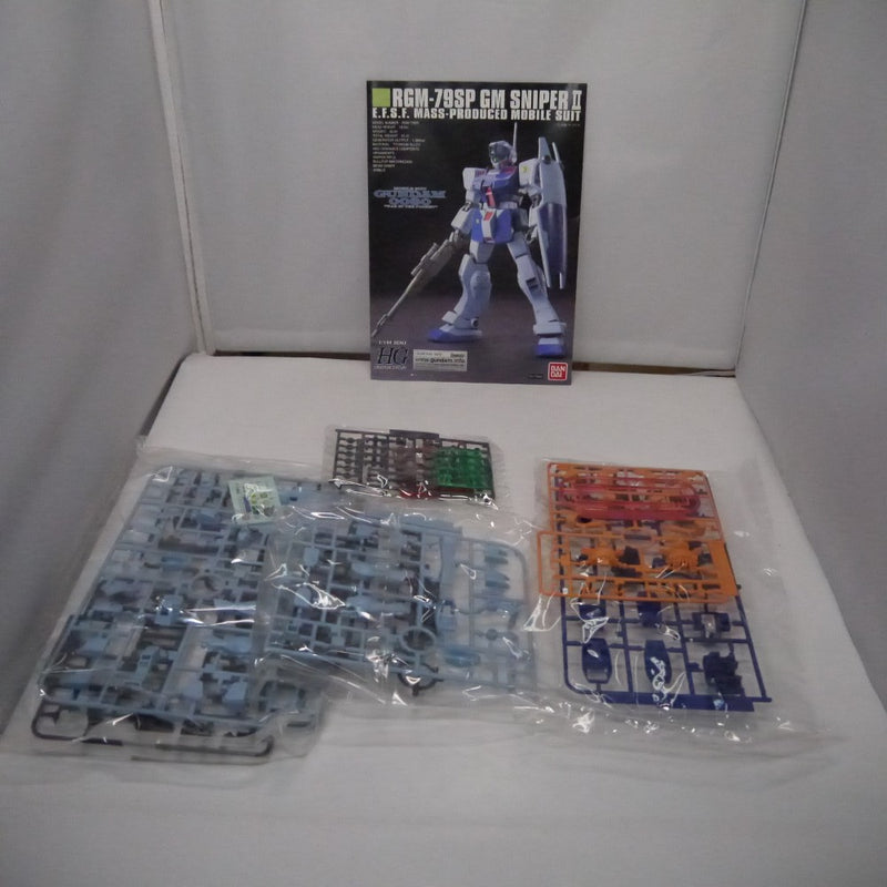 【中古】【未組立】1/144 HGUC ジム・スナイパーII 「機動戦士ガンダム0080 ポケットの中の戦争」＜プラモデル＞（代引き不可）6547