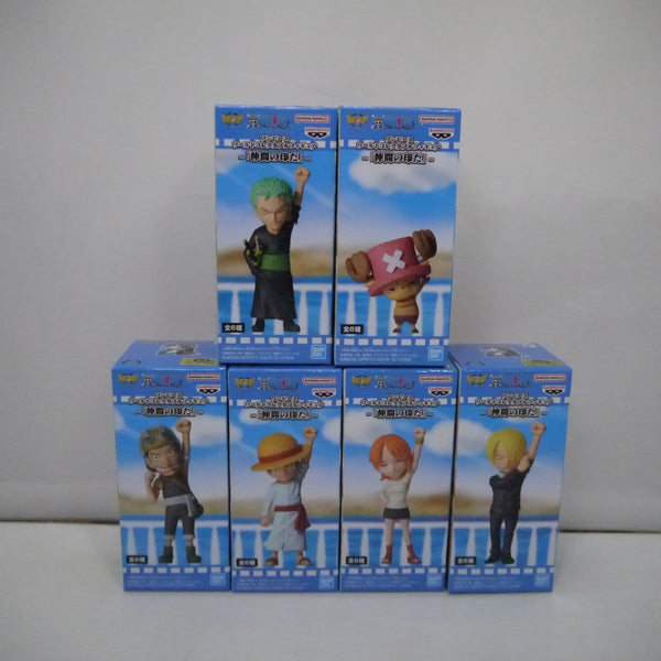 【中古】【未開封】全6種セット 「ワンピース」 ワールドコレクタブルフィギュア -「仲間の印だ」-＜フィギュア＞（代引き不可）6547