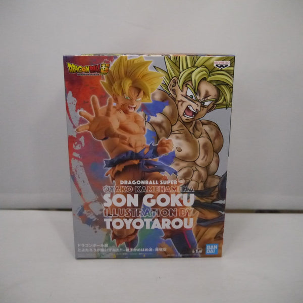 【中古】【未開封】超サイヤ人孫悟空 「ドラゴンボール超」 とよたろうが描いてみた!!-親子かめはめ波-孫悟空＜フィギュア＞（代引き不可）6547