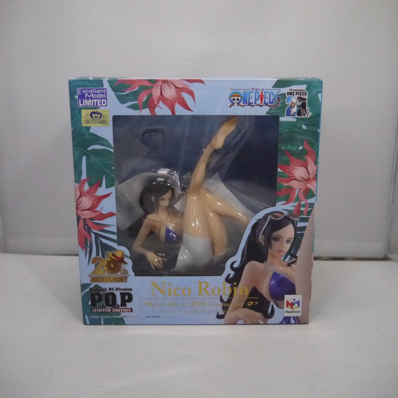 【中古】【開封品】ニコ・ロビン Ver.BB_02 20th Anniversary 「ワンピース」 エクセレントモデルLIMITED Portrait.Of.Pirates＜フィギュア＞（代引き不可）6547