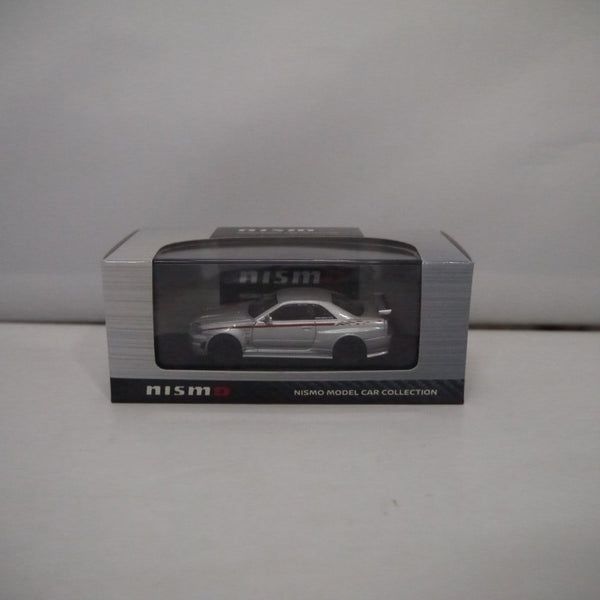【中古】【開封品】KYOSHO 1/43 NISMO Skyline R34 GT-R Z-tune Silver＜コレクターズアイテム＞（代引き不可）6547