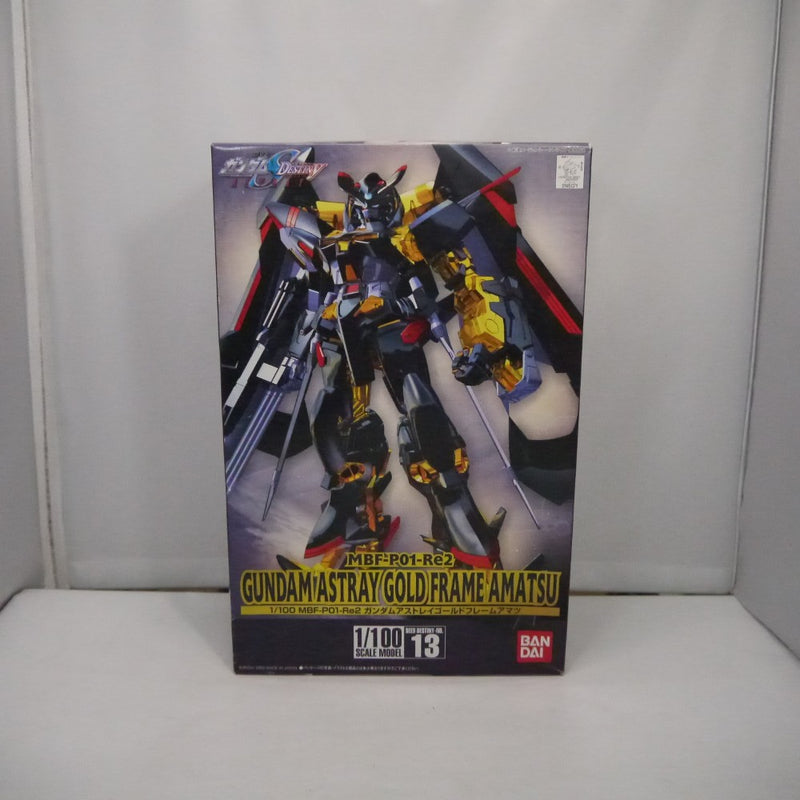 【中古】【未組立】1/100 MBF-P01Reガンダムアストレイ ゴールドフレーム 天(アマツ)「機動戦士ガンダムSEED DESTINY ASTRAY」＜プラモデル＞（代引き不可）6547