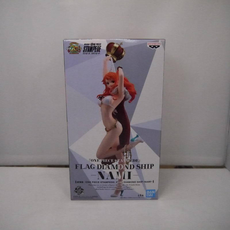 【中古】【未開封】ナミ 「劇場版 ワンピース STAMPEDE」 FLAG DIAMOND SHIP-NAMI-＜フィギュア＞（代引き不可）6547