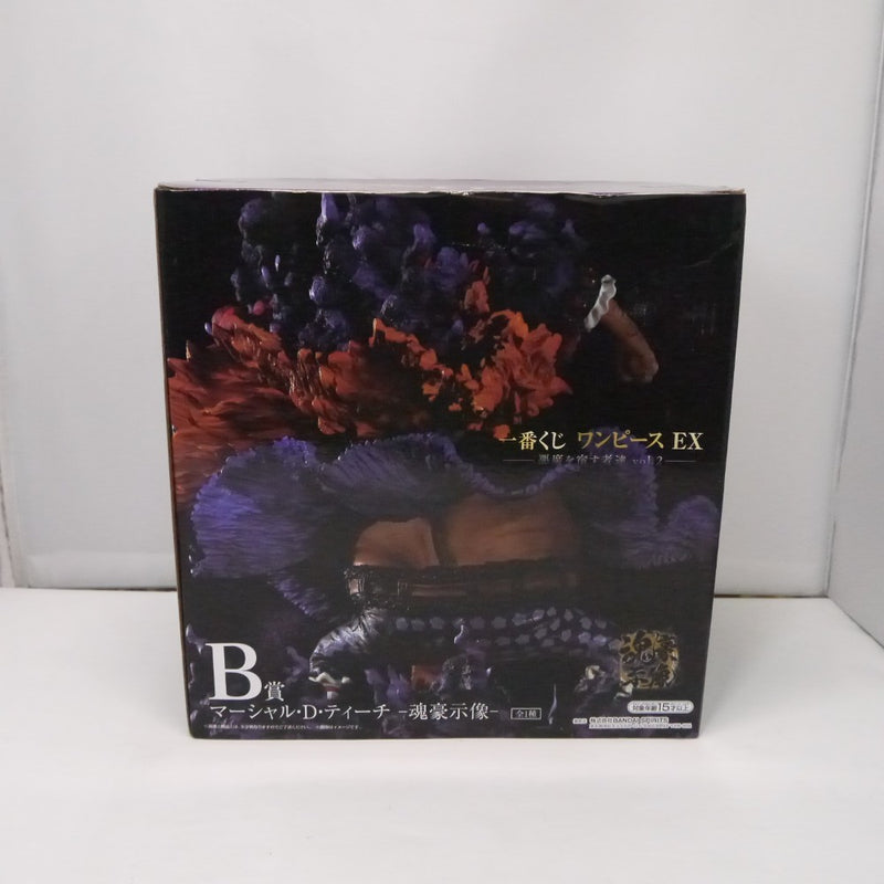 【中古】【未開封】マーシャル・D・ティーチ -魂豪示像- 「一番くじ ワンピース EX 悪魔を宿す者達 vol.2」 B賞＜フィギュア＞（代引き不可）6547