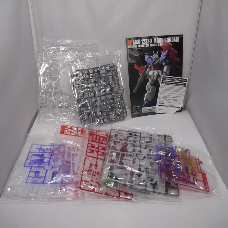 【中古】【未組立】1/144 HGUC AMS-123X-X ムーンガンダム(クリアカラー) 「機動戦士MOONガンダム」 イベント限定 [5058819]＜プラモデル＞（代引き不可）6547